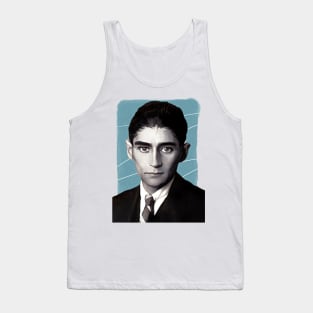 Novelist Franz Kafka illustration Tank Top